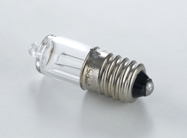 Halogenlampe 2,8 V/2,4 W, E10