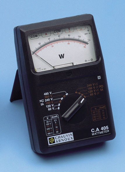 Wattmeter 1/3-phasig, C.A 405