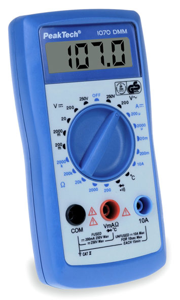 LCD-Digital-Multimeter Peaktech 1070