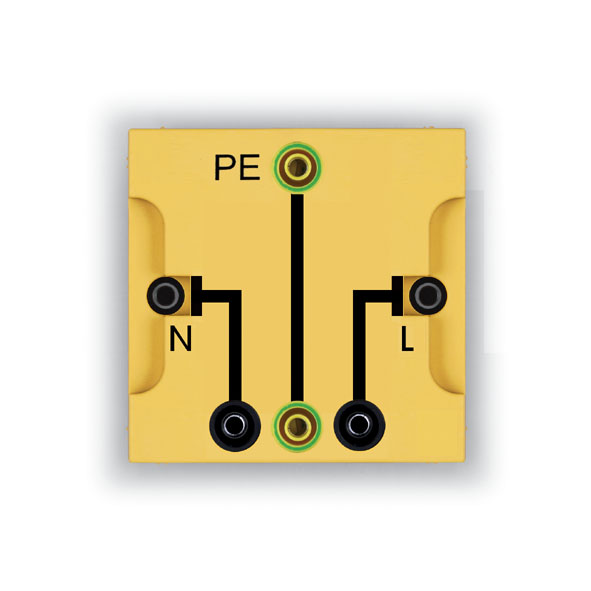 Leiterbaustein PE - L - N, BST D