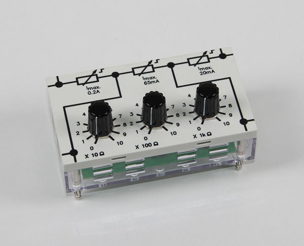 Widerstandsdekade 10 Ohm...11,1 kOhm, STE 4/50/100