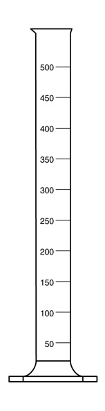 Messzylinder TPX, 100 ml