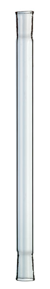 Reaktionsrohr Supremax, 300 x 20 mm Ø, mit Kugel