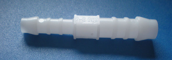 Schlauchverbinder PP, gerade, 6/8 mm Ø