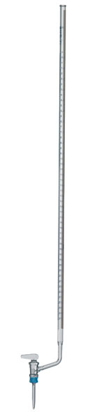 Bürette Klarglas, 25 ml, seitlicher Hahn (PTFE)
