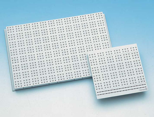 Rastersteckplatte 634 mm x 400 mm, STE