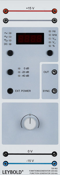 Funktionsgenerator 200 kHz