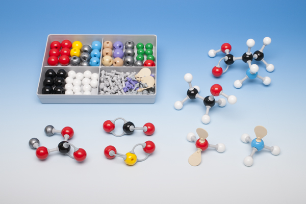 Molekülbaukasten für Schüler zur Anorganischen und Organischen Chemie