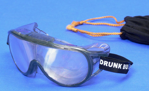 Alkoholrausch-Brille