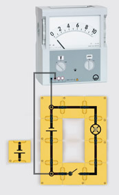 Reihenschaltung von Batterien - Aufbau mit Leiterbausteinen