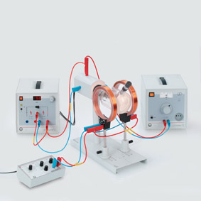 Elektronenstrahlen in gekreuzten magnetischen Wechselfeldern