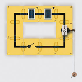 Umwandlung von Lichtenergie in mechanische Energie - Mikromotor