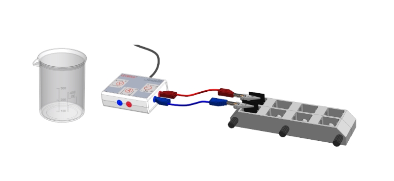 Elektrolyse von Metallhalogenid-Lösungen - Digital