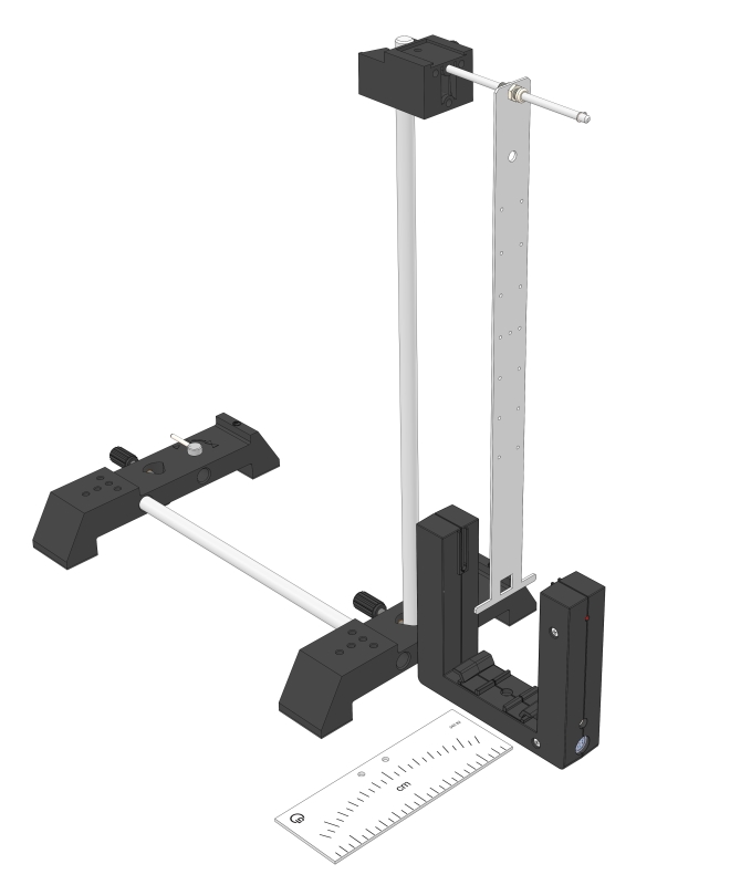 Stabpendel (Physikalisches Pendel) - Digital