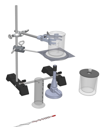 Aufbau eines Kalorimeters - Digital