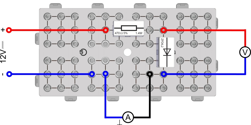 Kennlinie einer Z-Diode