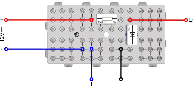 Kennlinie einer Z-Diode - Digital