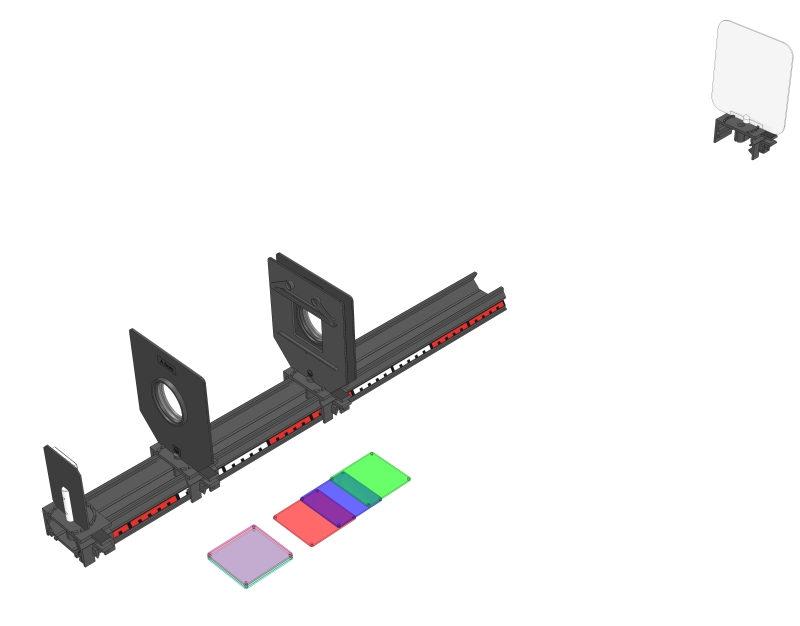 Additive Mischung von 2 Lichtfarben