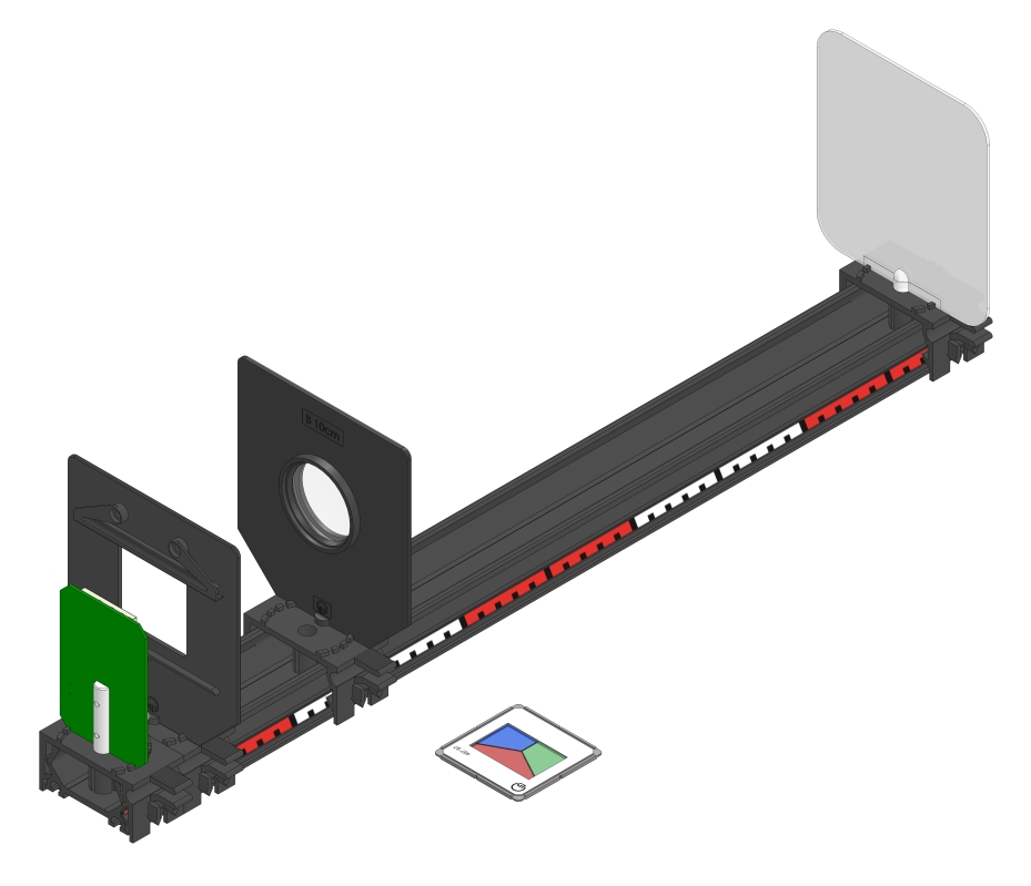 Additive Mischung von 3 Lichtfarben