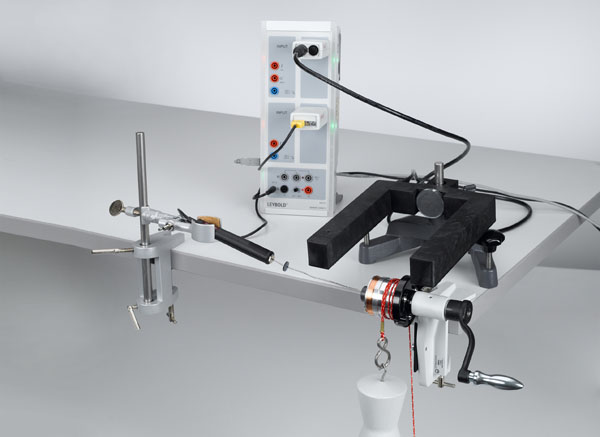 Umwandlung von mechanischer Energie in Wärmeenergie - Messung mit CASSY