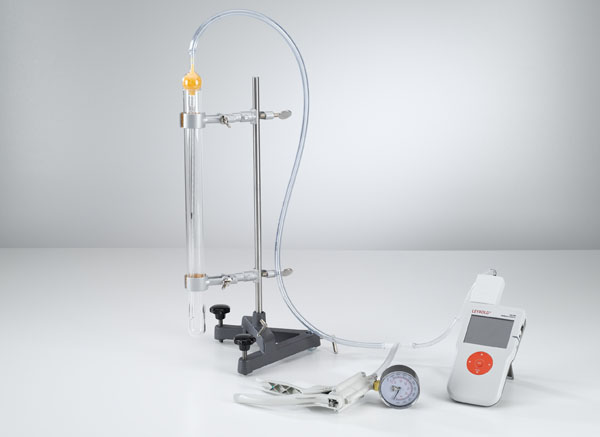 Druckabhängigkeit des Gasvolumens bei konstanter Temperatur (Gesetz von Boyle-Mariotte) 