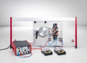 Spannungserzeugung mit einem AC-DC-Generator (Generator mit elektromagnetischem Außenpol)