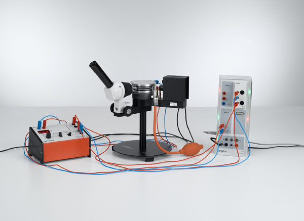 Bestimmung der elektrischen Elementarladung nach Millikan und Nachweis der Ladungsquantelung - Messung von Steig- und Sinkgeschwindigkeit mit CASSY