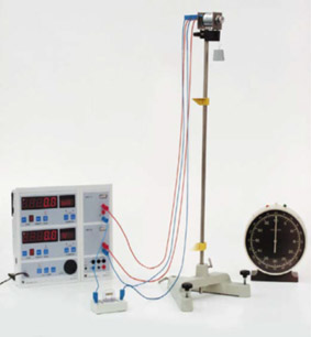 Wirkungsgrad eines Tachogenerators – Messung mit Sensor-CASSY und Display